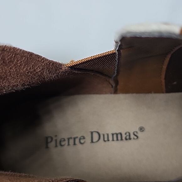 Pierre Dumas Women's Sz 7.5 Cow Print Calf Hair Western Ankle Booties - Picture 7 of 11